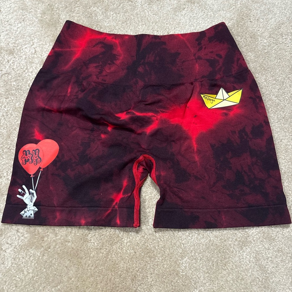 Halloween Themed It Clown Athletic Shorts